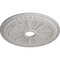 Ekena Millwork Bristol Ceiling Medallion (Fits Canopies up to 3 7/8"), 23 1/2"OD x 3 7/8"ID x 1"P, Ultra Pure White CM23BIUWF - alternate 2